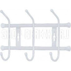 NIKA Вешалка настенная (ВН3/МС матовый серый)