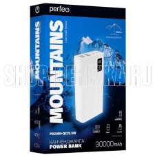 PERFEO (PF_D0162) MOUNTAINS - 30000 mAh , белый