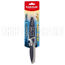 ATTRIBUTE AKF004 Нож для фруктов FJORD 9см, пластиковый чехол