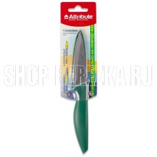 ATTRIBUTE AKT004 Нож для фруктов TANGERINE 9см, пластиковый чехол