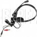 OKLICK Наушники с микрофоном Оклик HS-M143VB черный 1.8м накладные оголовье (614036)