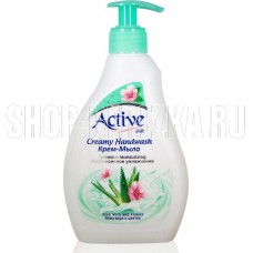 ACTIVE Крем-мыло 350 мл. С дозатором. Алоэ-Вера (511801641)