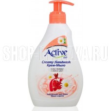ACTIVE Крем-мыло 350 мл. С дозатором. Гранат (511801642)