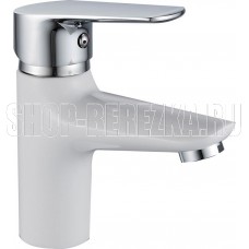 GOTA ROCIO G091063 Catalonia цвет белый Смеситель д/умывальника шар. креп.гайка d35