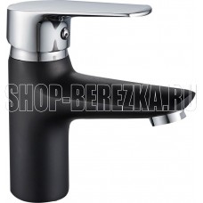 GOTA ROCIO G091064 Catalonia цвет черный Смеситель д/умывальника шар. креп.гайка d35
