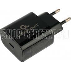 Cablexpert (21076) MP3A-PC-45, QC3.0/PD, 1 порт Type-C, черный, пакет