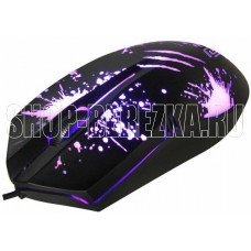 OKLICK Мышь Оклик 399M STIGMA черный оптическая (1200dpi) USB для ноутбука (3but)