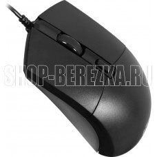 OKLICK Мышь Оклик 207M черный оптическая (2400dpi) USB (4but)