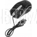 OKLICK Мышь Оклик 395M SHADOW черный оптическая (1500dpi) USB для ноутбука (3but)
