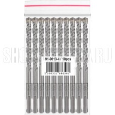 REXANT (91-0013-4) Бур по бетону 10x160мм SDS PLUS (10 шт)