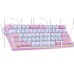 REDRAGON (70672) Fizz Радужн,61 клав,тих,бело-розов.