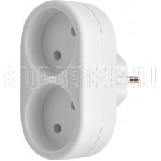 DEFENDER (99106) TA-02 2 розетки белый