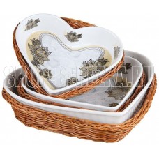 ROSENBERG R-035041 Набор блюд 18см, 20см, 25см ROSENBERG R-035041 Набор блюд 18см, 20см, 25см