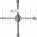 NOVA BRIGHT крестообразный, усиленный (17х19х21х1/2 д.16мм) 08667