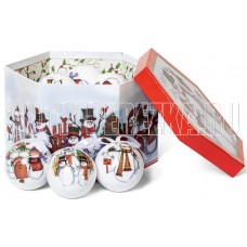 WINTER GLADE Набор ёлочных шаров папье-маше, 14 шт. 7514G020