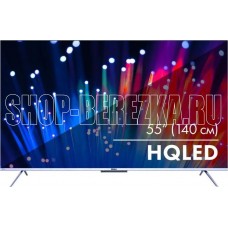 HAIER 55 SMART TV S3, QLED, 4K ULTRA HD, серебристый, СМАРТ ТВ, ANDROID