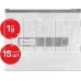 MASTER HOUSE Zip-Lock с бегунком,20х17 см, 1 литр, 15 шт 75166