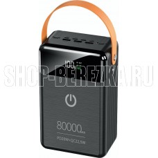 PERFEO (PF_С3699) Powerbank PRODIGE 80000 mAh черный PERFEO (PF_С3699) Powerbank PRODIGE 80000 mAh черный