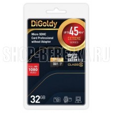 DIGOLDY 32GB microSDHC Class 10 UHS-1 Extreme [DG032GCSDHC10UHS-1-ElU1 w]