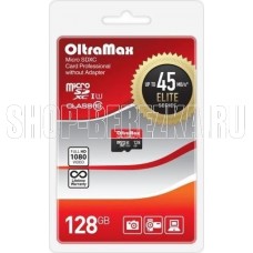 OLTRAMAX MicroSDXC 128GB Class 10 UHS-1 Elite [OM128GCSDXC10UHS-1-ElU1 w]