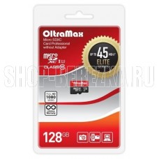 OLTRAMAX MicroSDXC 128GB Class 10 UHS-1 Elite [OM128GCSDXC10UHS-1-ElU1 w]