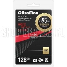 OLTRAMAX 128GB microSDXC Class 10 UHS-1 Premium (U3) [OM128GCSDXC10UHS-1-PrU3 w]