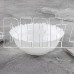 MALLONY Салатник Dolche Vita, объем 470 мл, опаловое стекло, цвет - белый