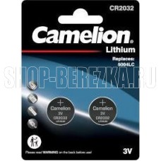 CAMELION (15246) CR2032 BL-2 литиевая