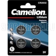 CAMELION (15247) CR2032 BL-4 литиевая