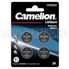 CAMELION (15247) CR2032 BL-4 литиевая