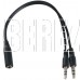 A4TECH Bloody G535P черный/серебристый 2м мониторные оголовье (G535P 4PIN+USB/BLACK+SILVER)