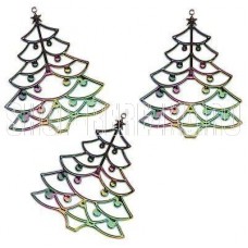 ВОЛШЕБНАЯ СТРАНА Украшение подвесное Елочки 3шт
