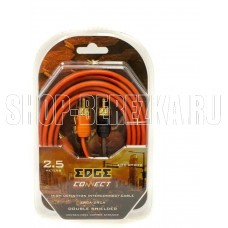 EDGE EDC-RT202 межблочный медный 2RCA-2RCA - 2.5м