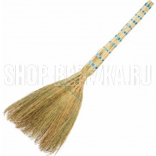 РЫЖИЙ КОТ Веник сорго Корейский, 2х прошивной, 6-ти лучевой РЫЖИЙ КОТ Веник сорго Корейский, 2х прошивной, 6-ти лучевой