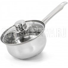 POMIDORO POMI D'ORO P615371 Laura Ковш с крышкой 18см, 2,2л. POMIDORO POMI D'ORO P615371 Laura Ковш с крышкой 18см, 2,2л.