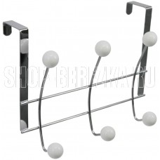 ROSENBERG R-355059 Вешалка на дверь, 6 крючков