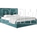 НК-МЕБЕЛЬ MADISON new кровать 1600х2000 Велюр Бирюзовый 72305908 (2 кор.)