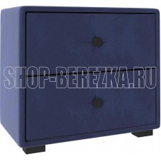 НК-МЕБЕЛЬ TANGO тумба прикроватная Велюр Индиго 72306847 (1 кор.)