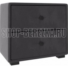 НК-МЕБЕЛЬ TANGO тумба прикроватная Велюр Серый 72306850 (1 кор.)