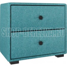 НК-МЕБЕЛЬ TANGO тумба прикроватная Рогожка Мята 72306853 (1 кор.)