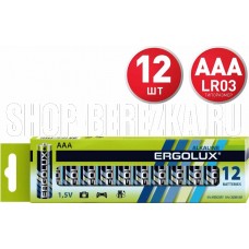 ERGOLUX (15198) Alkaline BP12 LR03