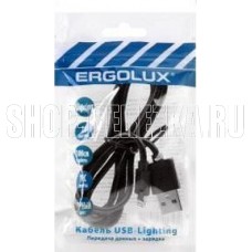 ERGOLUX (15092) ELX-CDC03P-C02 2А 1м черный