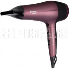 VITEK Фен VT-2535, 2200Вт, бордовый и черный