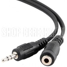 5BITES AC35J-010F 3.5 Jack/M - 3.5 Jack/F, 1м, стерео