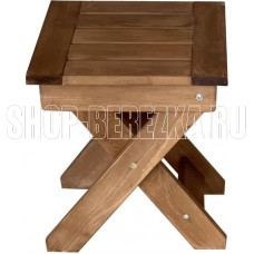 DYATEL Стул складной без спинки сосна вид 2 (цвет дуб) G-СH-002-OAK