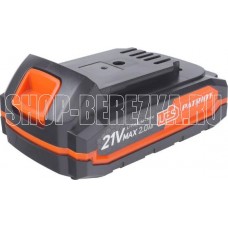 PATRIOT 180301122 PB BR 21V(MAX) LI-ION UES, 2,0AH, тонкая зарядка (5,5 мм)