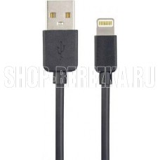 PERFEO (I4321) USB A - Lightning, 2A, черный, 2 м., TWO