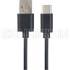PERFEO (U4703) USB A вилка - Type-C вилка, 2.4A, черный, 1 м, Type-C ONE