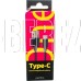 PERFEO (U4703) USB A вилка - Type-C вилка, 2.4A, черный, 1 м, Type-C ONE