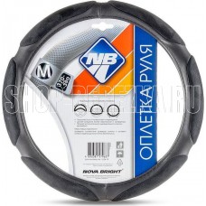 NOVA BRIGHT (M) экокожа, спонжевая, черная 47692